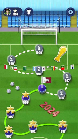 Скачать Soccer Superstar на Андроид — Безлимитные деньги и энергия — скриншот 4