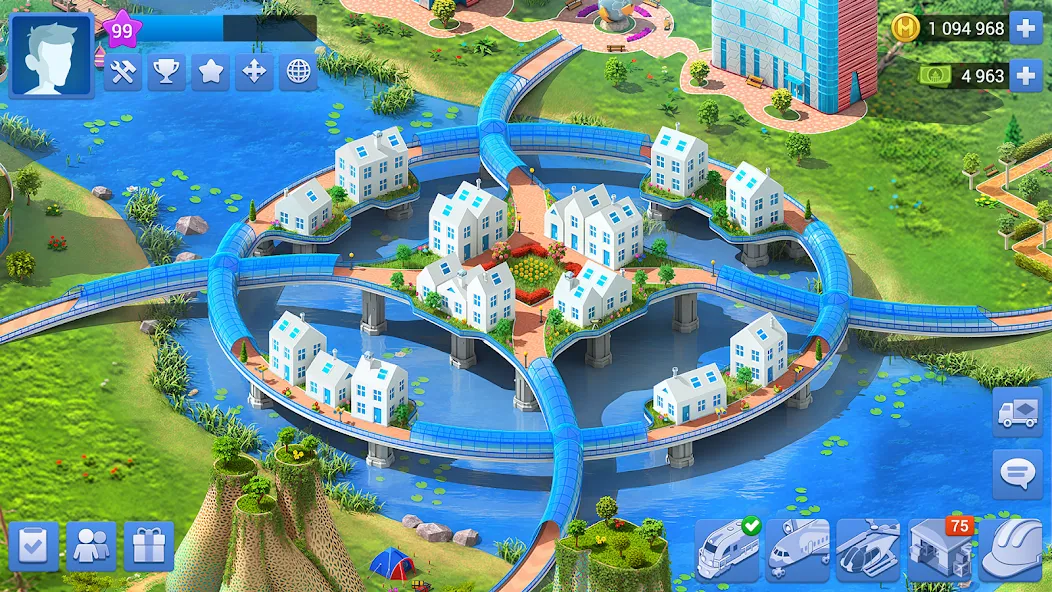 Megapolis: City Building Sim — Безлимитные деньги и ресурсы — скриншот 3 Megapolis: City Building Sim — Безлимитные деньги и ресурсы — скриншот 3