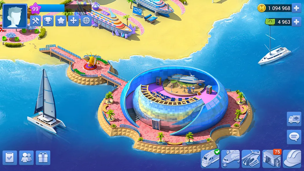 Megapolis: City Building Sim — Безлимитные деньги и ресурсы — скриншот 5 Megapolis: City Building Sim — Безлимитные деньги и ресурсы — скриншот 5