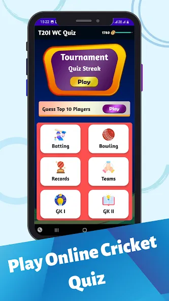 Скачать Cricket Quiz Game — Последняя версия (Безлимитные подсказки и все ответы) — скриншот 3