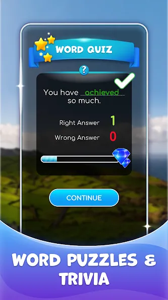 Скачать Calming Crosswords Word Puzzle (Мод: Без рекламы и подсказки бесплатно) на Андроид — скриншот 5