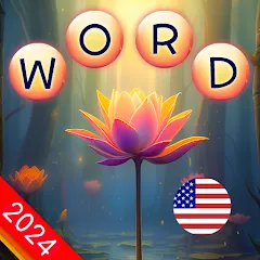 Скачать Calming Crosswords Word Puzzle (Мод: Без рекламы и подсказки бесплатно) на Андроид
