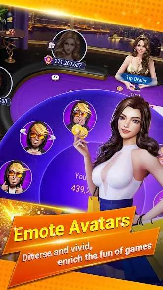 Скачать Sohoo Poker - Texas Holdem с модом — Безлимитные фишки и открыты столы — скриншот 3 Скачать Sohoo Poker - Texas Holdem с модом — Безлимитные фишки и открыты столы — скриншот 3