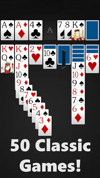Скачать Solitaire - Classic Card Games на Android — Без рекламы и неограниченные подсказки — скриншот 3
