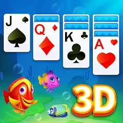 Solitaire 3D Fish MOD APK — Безлимитные монеты и все рыбы открыты