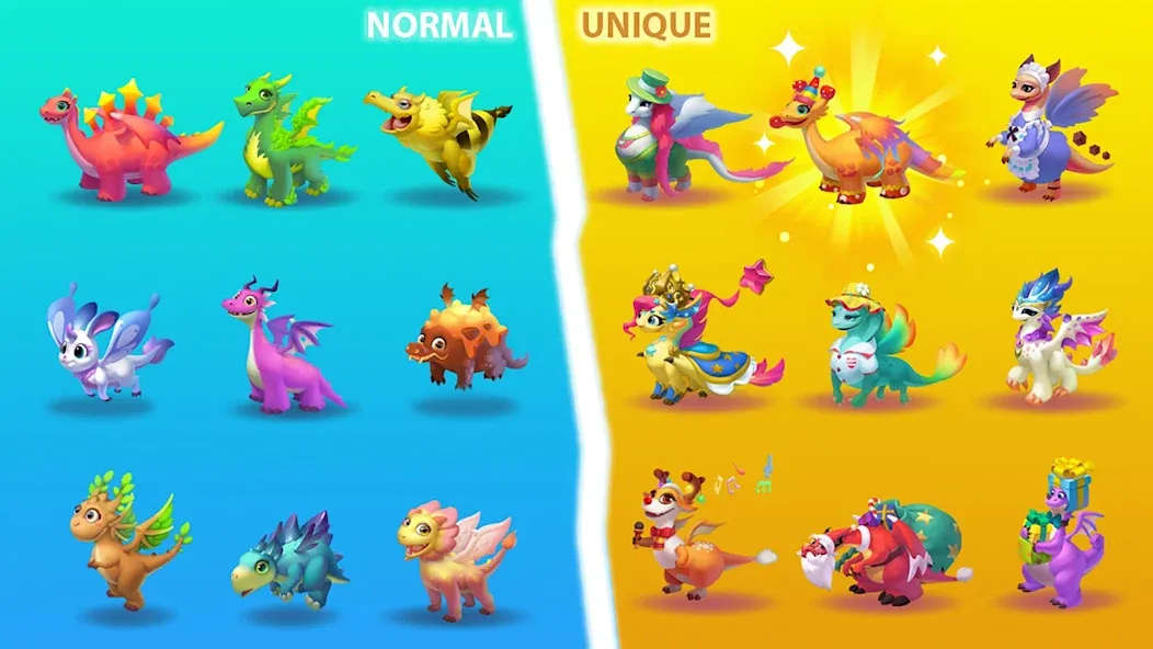 Скачать Solitaire Dragons MOD APK — Бесконечные монеты и бонусы — скриншот 3