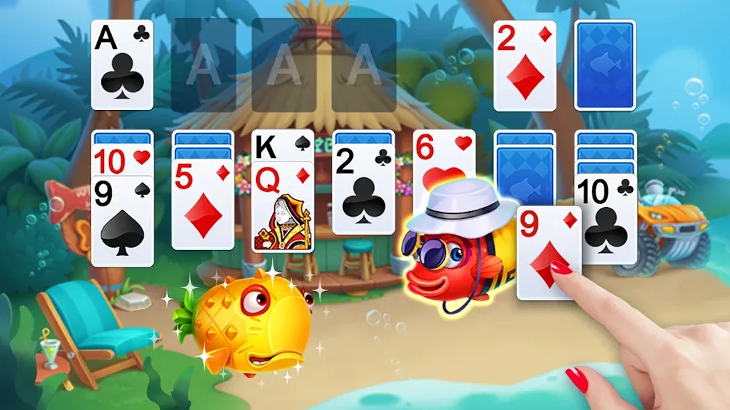 Скачать Solitaire MOD APK — Без рекламы и без ограничений — скриншот 1 Скачать Solitaire MOD APK — Без рекламы и без ограничений — скриншот 1