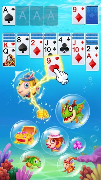 Скачать Solitaire MOD APK — Без рекламы и без ограничений — скриншот 5 Скачать Solitaire MOD APK — Без рекламы и без ограничений — скриншот 5