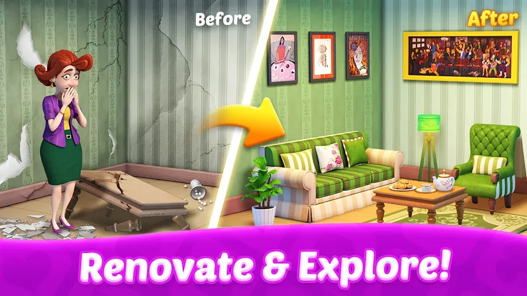 Скачать Solitaire: Card Games MOD APK — Безлимитные подсказки и отмены ходов — скриншот 1