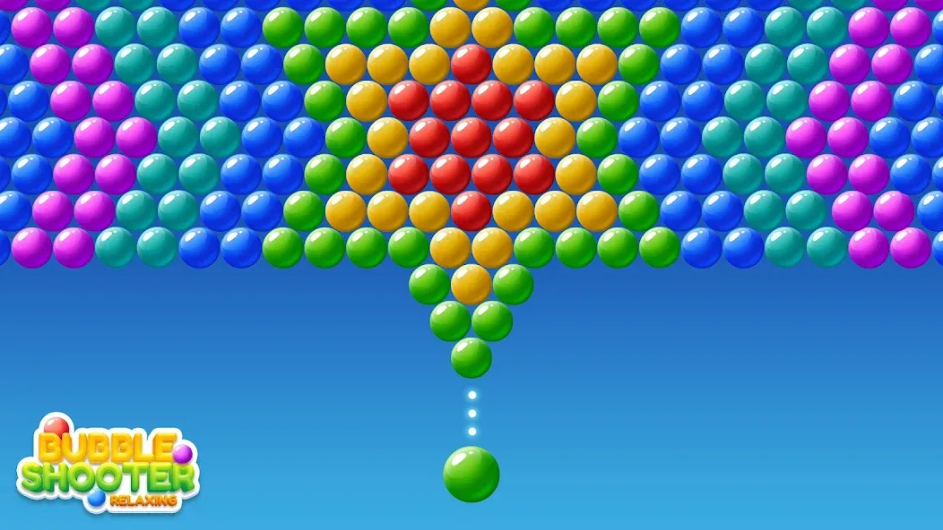 Скачать Bubble Shooter Relaxing на Андроид — Без рекламы и бесконечные жизни — скриншот 1