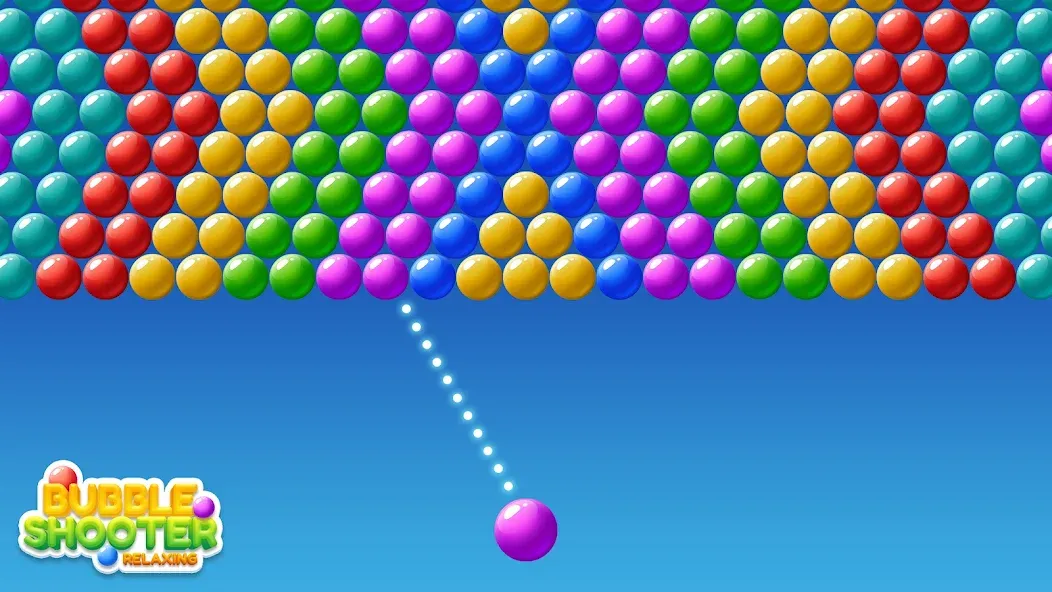 Скачать Bubble Shooter Relaxing на Андроид — Без рекламы и бесконечные жизни — скриншот 2