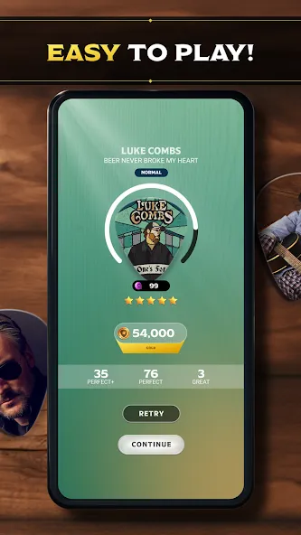 Скачать взломанную Country Star: Music Game — Безлимитные деньги и все песни — скриншот 5