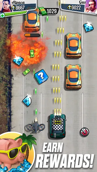 Скачать Fastlane: Road to Revenge — Безлимитные деньги и патроны — скриншот 2