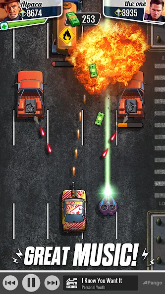 Скачать Fastlane: Road to Revenge — Безлимитные деньги и патроны — скриншот 5