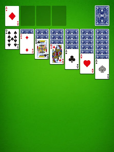 Classic Solitaire: Card Games MOD — Без рекламы и отмена ходов на Андроид — скриншот 5