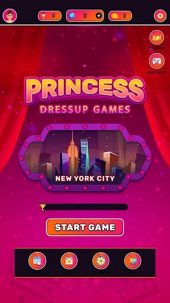 Princess Makeup Dressup Salon MOD APK на Android — Безлимитные деньги и всё открыто — скриншот 2