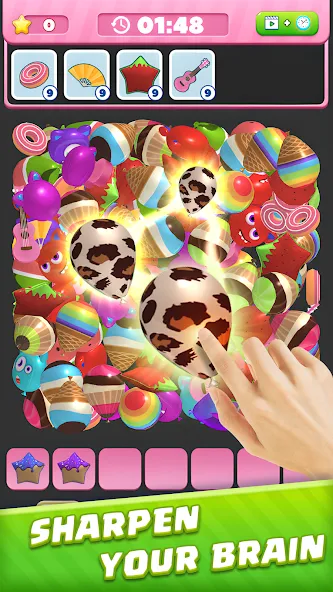 Скачать Bubble Burst:Match 3D MOD APK — Безлимитные монеты и подсказки — скриншот 3 Скачать Bubble Burst:Match 3D MOD APK — Безлимитные монеты и подсказки — скриншот 3