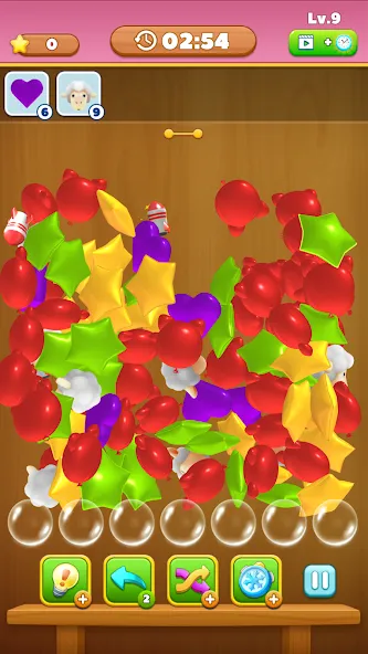 Скачать Match Triple Balloon (Мод: Безлимитные монеты и все уровни открыты) на Андроид — скриншот 5 Скачать Match Triple Balloon (Мод: Безлимитные монеты и все уровни открыты) на Андроид — скриншот 5