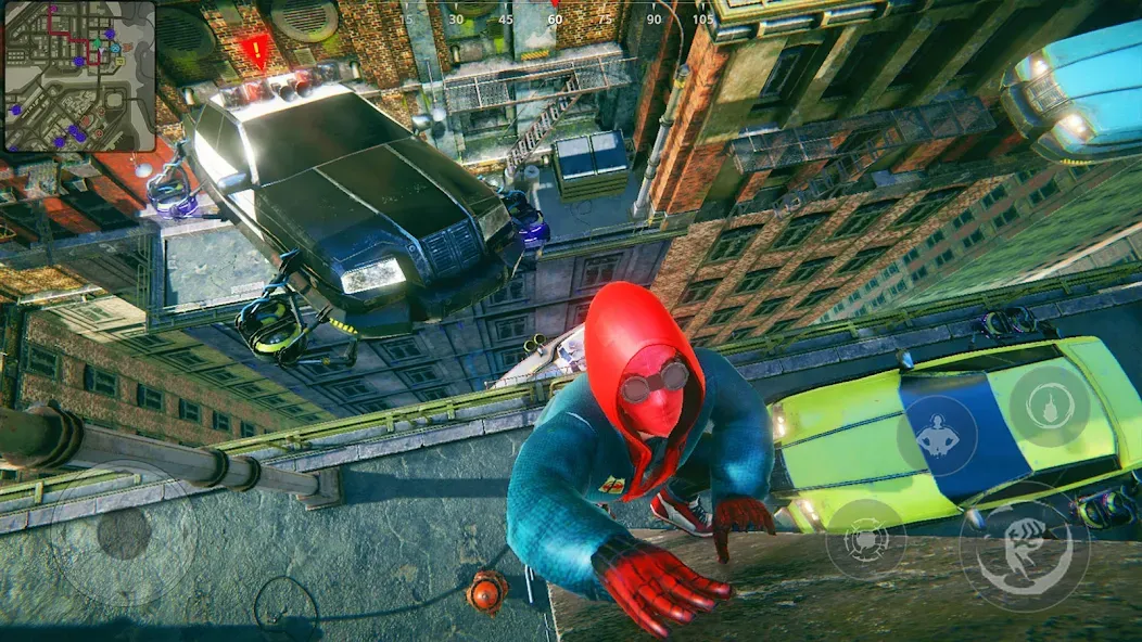 Super city Hero:Spider Game MOD APK на Android — Безлимитные деньги и супергеройские способности — скриншот 2