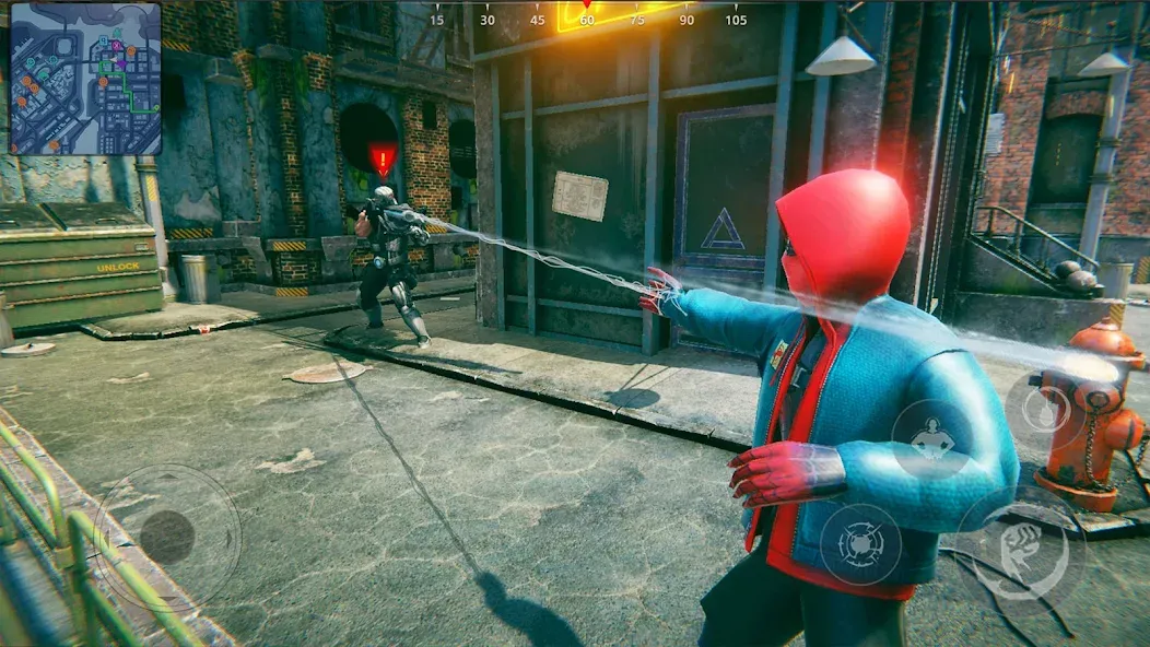 Super city Hero:Spider Game MOD APK на Android — Безлимитные деньги и супергеройские способности — скриншот 3