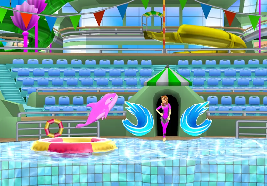 Скачать My Dolphin Show — Модификация Безлимитные монеты и разблокированы уровни — скриншот 4