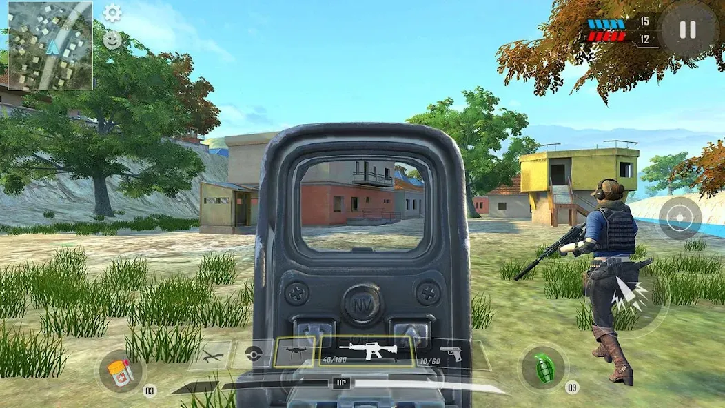Commando War Army Game Offline — Безлимитные патроны и здоровье — скриншот 5