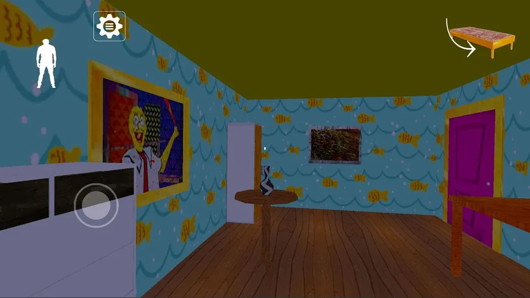 Взлом Horror Sponge Granny V1.8 — Выживание без страха и рекламы — скриншот 4