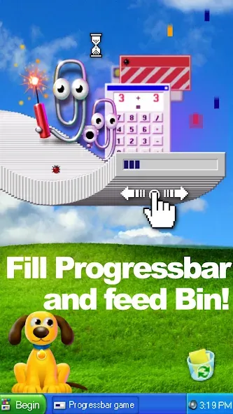Progressbar95 - nostalgic game Mod APK Без рекламы и бесконечные жизни — Скачать на Андроид — скриншот 2