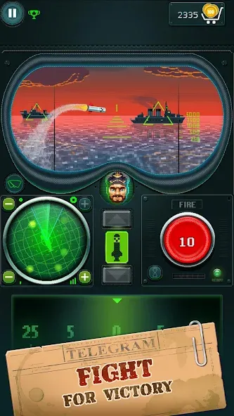 You Sunk - Submarine Attack MOD APK — Безлимитные ракеты и здоровье — скриншот 3 You Sunk - Submarine Attack MOD APK — Безлимитные ракеты и здоровье — скриншот 3