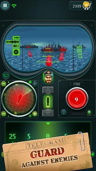 You Sunk - Submarine Attack MOD APK — Безлимитные ракеты и здоровье — скриншот 4 You Sunk - Submarine Attack MOD APK — Безлимитные ракеты и здоровье — скриншот 4