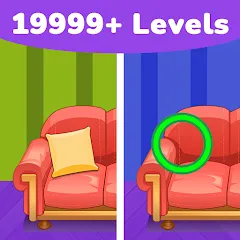 Скачать Find Differences: Spot Fun на телефон — Подсказки доступны и уровни открыты