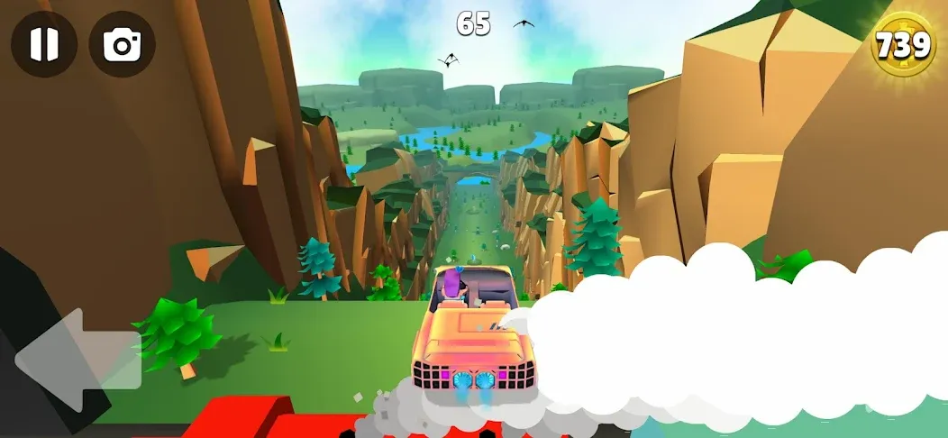 Скачать Faily Brakes (Мод: Безлимитные деньги и топливо) на Андроид — скриншот 2