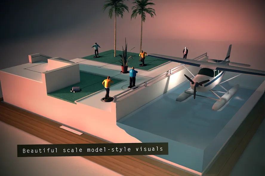 Скачать Hitman GO (Мод: Безлимитные подсказки и открытые уровни) на Андроид — скриншот 5 Скачать Hitman GO (Мод: Безлимитные подсказки и открытые уровни) на Андроид — скриншот 5