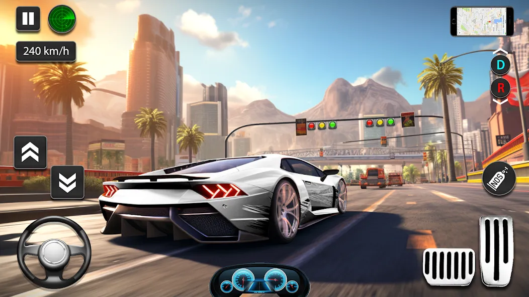 Скачать GT Car Stunt : Ramp Car Stunts (Мод: Безлимитные деньги и все машины) на Андроид — скриншот 3