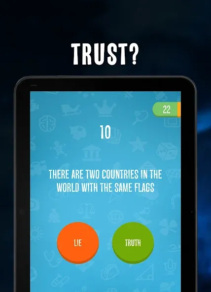 Truth or lie MOD APK на Android — Без рекламы и все вопросы открыты — скриншот 5
