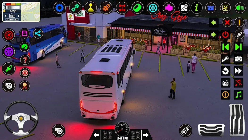 Bus Driving Games 3D: Bus Game — Мод: Безлимитные деньги и все автобусы — скриншот 3