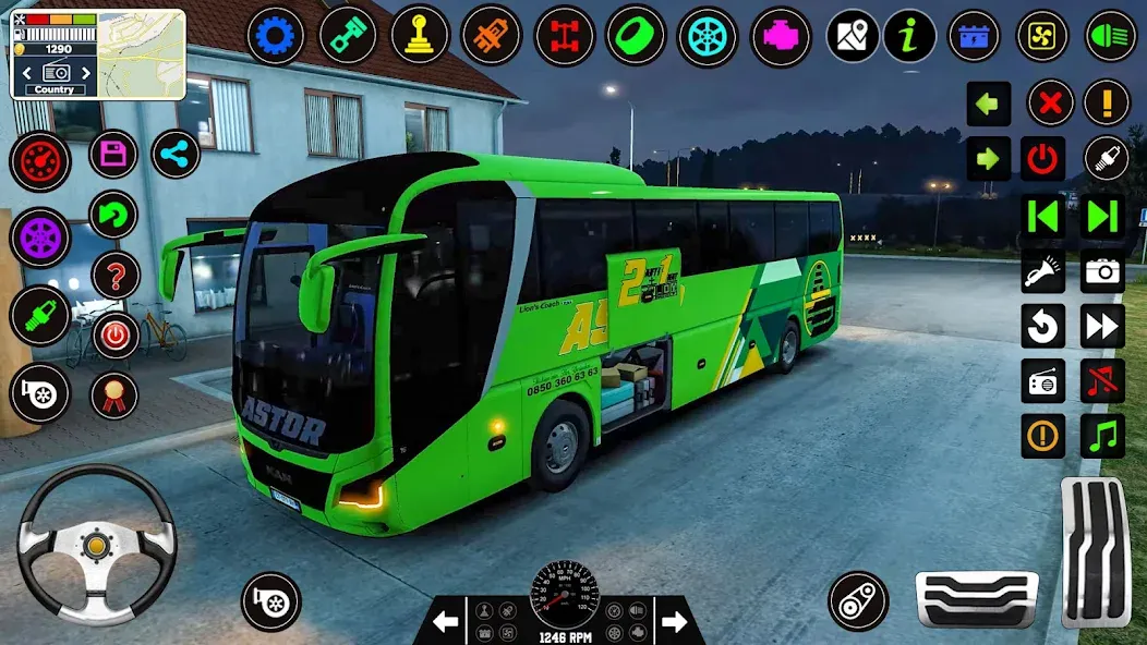 Bus Driving Games 3D: Bus Game — Мод: Безлимитные деньги и все автобусы — скриншот 4