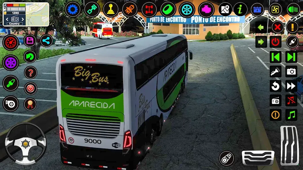 Bus Driving Games 3D: Bus Game — Мод: Безлимитные деньги и все автобусы — скриншот 5