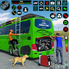 Bus Driving Games 3D: Bus Game — Мод: Безлимитные деньги и все автобусы