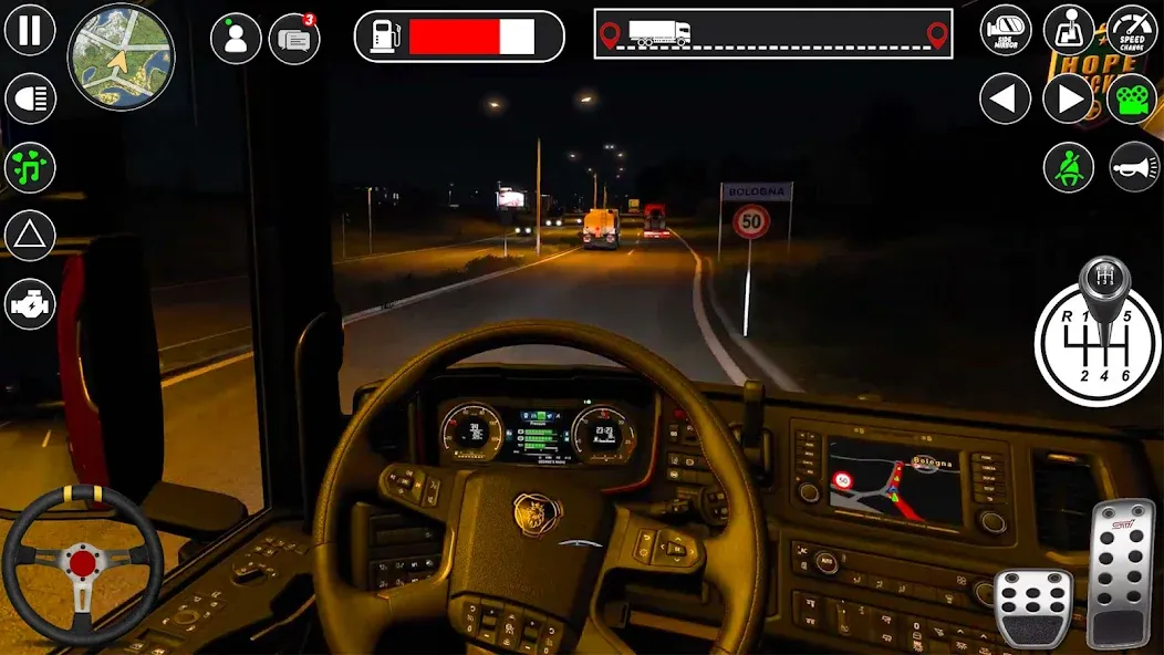Euro Cargo Truck Simulator 3D (Мод Безлимитные деньги и все грузовики) — скриншот 2 Euro Cargo Truck Simulator 3D (Мод Безлимитные деньги и все грузовики) — скриншот 2