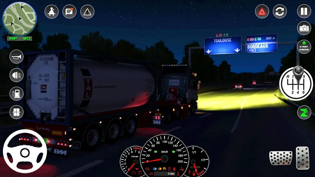 Euro Cargo Truck Simulator 3D (Мод Безлимитные деньги и все грузовики) — скриншот 5 Euro Cargo Truck Simulator 3D (Мод Безлимитные деньги и все грузовики) — скриншот 5