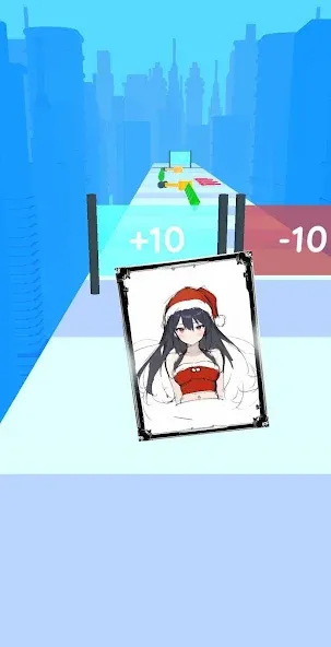 Card Run : Anime Evolution MOD APK — Безлимитные монеты и все карты — скриншот 2