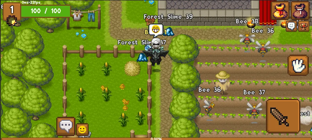 Скачать Heritage Online - MMORPG 2D — Много денег и усиленный герой — скриншот 1