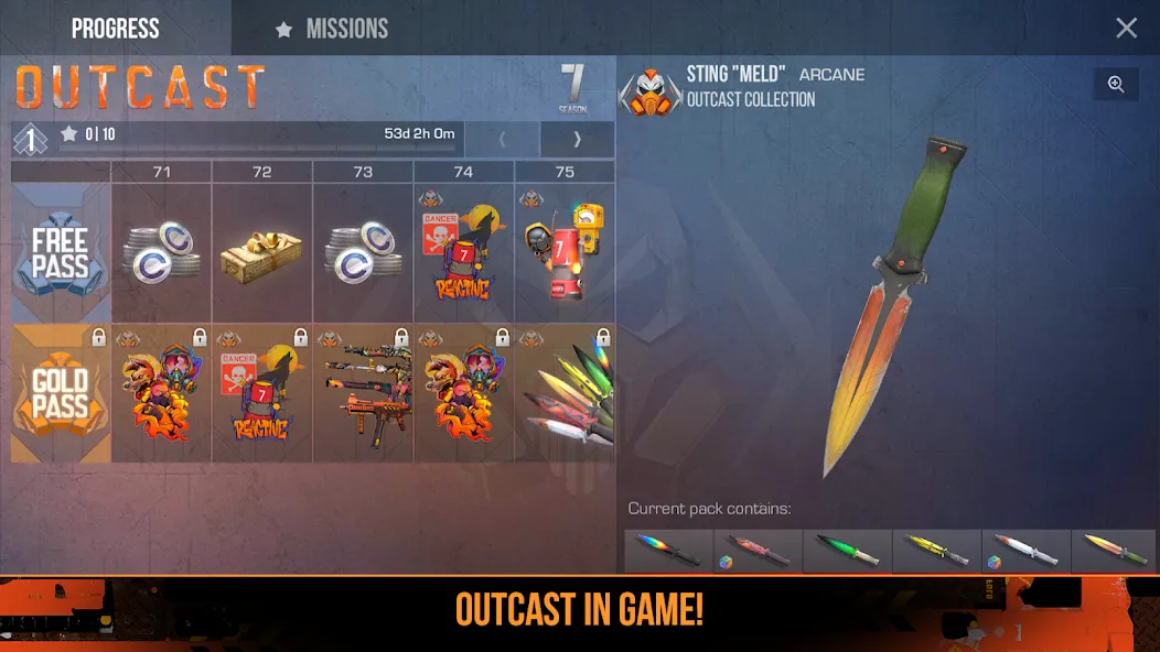 Case Opener: Skins Simulator MOD APK на Android — Бесконечные монеты и все скины — скриншот 1