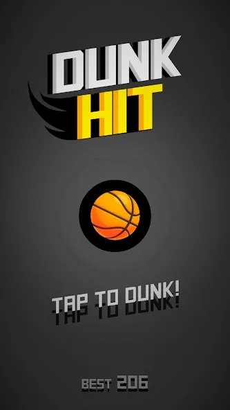 Скачать Dunk Hit на Андроид — Безлимитные мячи и высокие прыжки — скриншот 4