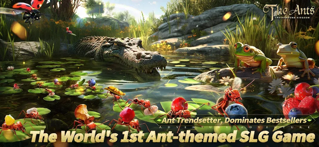 Скачать The Ants: Underground Kingdom на телефон — Безлимитные ресурсы и ускоренное развитие — скриншот 3