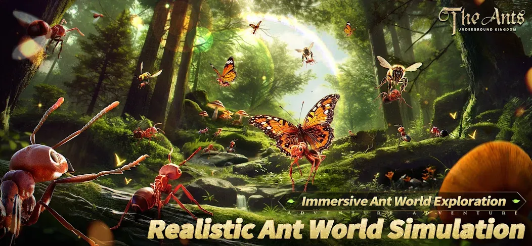 Скачать The Ants: Underground Kingdom на телефон — Безлимитные ресурсы и ускоренное развитие — скриншот 4