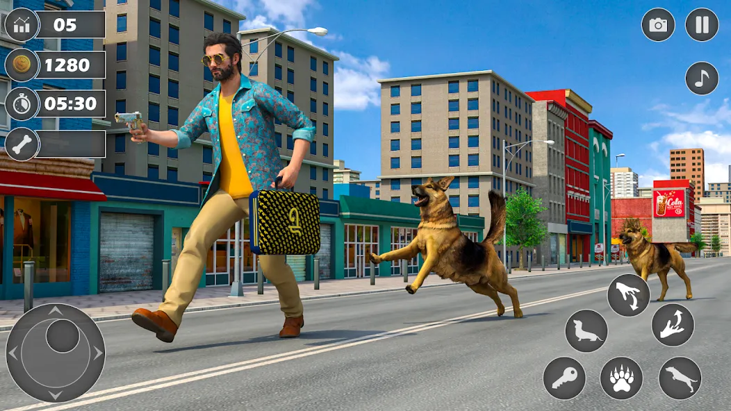 Скачать Dog Simulator Dog Game на Android — Безлимитные деньги и всё открыто — скриншот 2