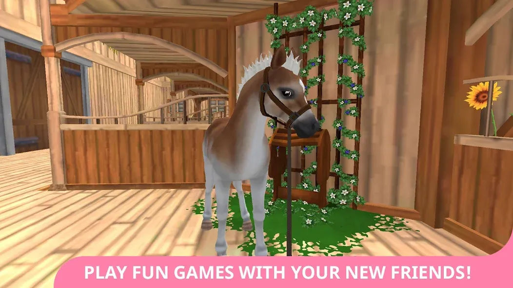 Взломанная Star Stable Horses на Андроид — Безлимитные деньги и все лошади — скриншот 5 Взломанная Star Stable Horses на Андроид — Безлимитные деньги и все лошади — скриншот 5