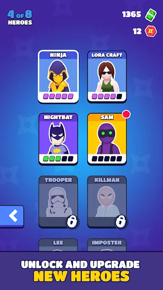 Взлом Stealth Master: Assassin Ninja — Без рекламы и много монет — скриншот 3